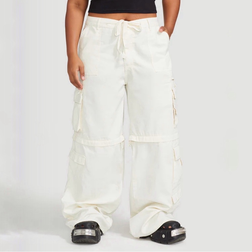 Baby Phat Transformer Boyfriend Pant Cream NWOT